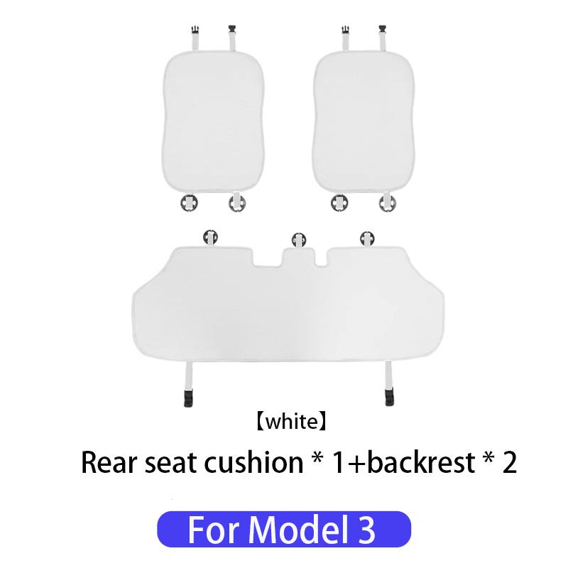 car seat cover cushion For Tesla Model 3/Model Y 2019-2026 juniper Ice Silk Seat Cover breathable seat car Interior accessories