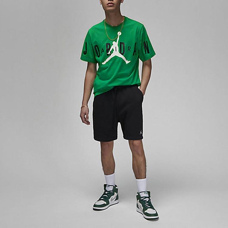 Мужская футболка Air Jordan Jumpman Logo 'Зеленая' DV1446-310
