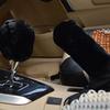 1 Pair of Plush Plush Handbrake Cover Set Soft Handbrake Grip Covers  Manual Transmission