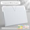 Test Paper Storage Organ Bag 4/8/12 Pockets File Organizer Portable A4 File Folder  Student