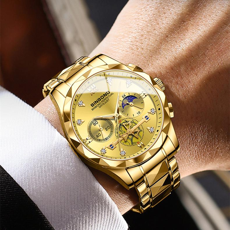 New TOP Brand Luxury Men's Watch With Box B1236 Men's Quartz Watches