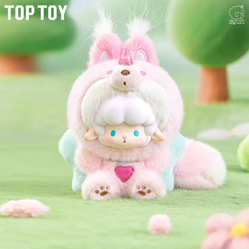 TOP TOY Серия Животные Друзья Кудрявая Овечка Blind Box Очаровательная Плюшевая Кукла Брелок Кошелек Шарм Модная Игрушка Подарок Разработан Для Девочек Плюс Женщин