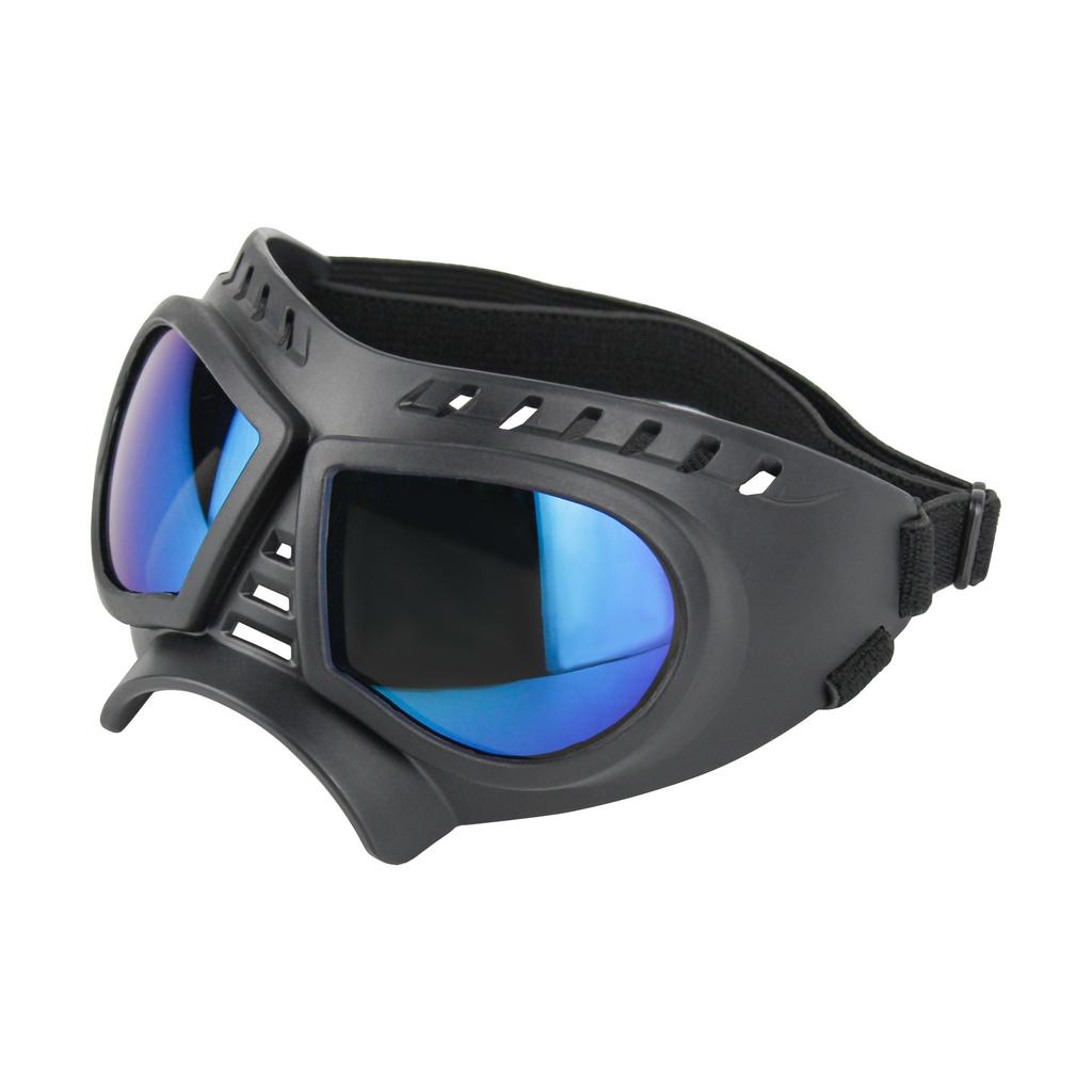 Очки для собак для крупных собак, широкая морда, мягкая оправа, солнцезащитные очки для собак средних и крупных пород, летние очки для вождения собак, зимние очки для снега, регулируемые