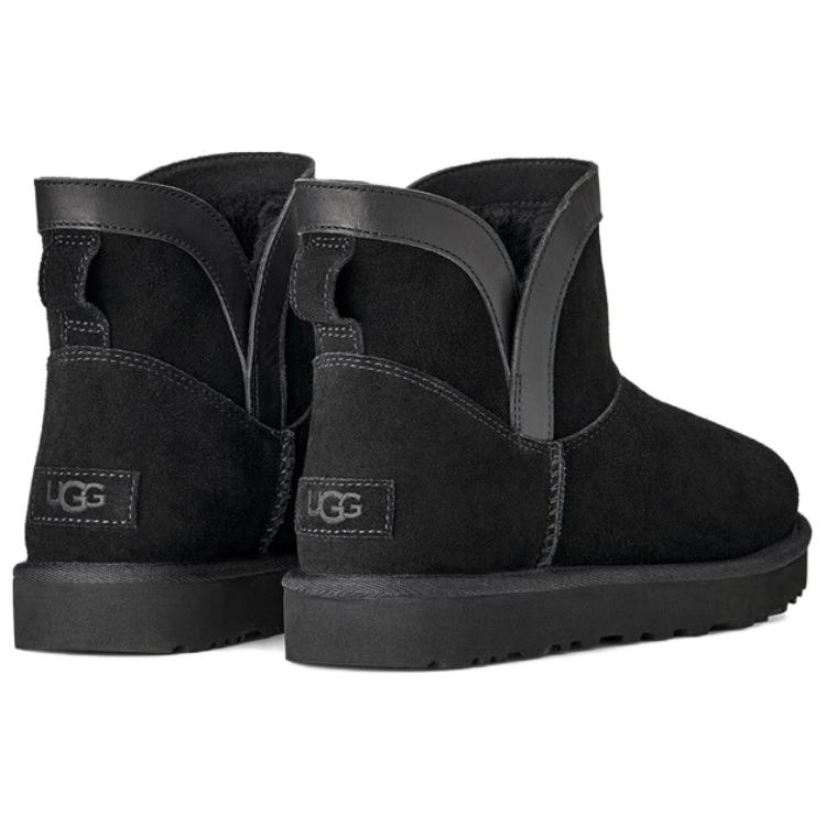 UGG Классические Новые Теплые Угги из Овчины в Ретро Стиле Женские ботинки 1174514-BLK