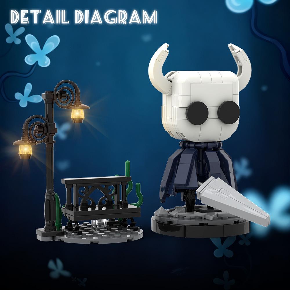 Конструктор Hollow Knight: Набор игрушек «Рыцарь, Шершень и Чистый Сосуд»