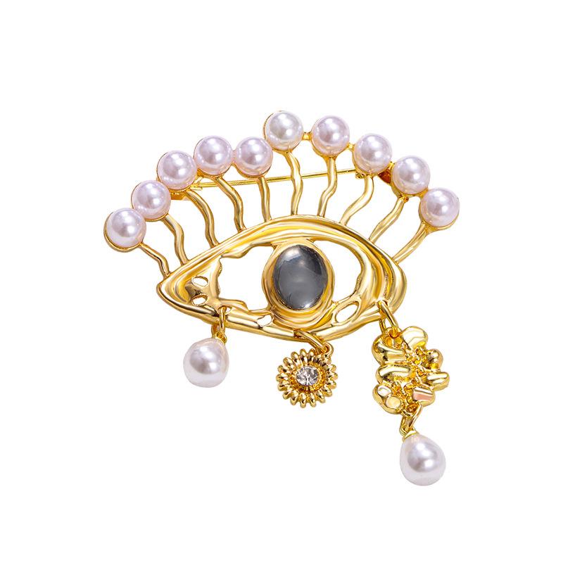 Брошь-кулон «Глаз Дьявола» Высококлассная женская брошь