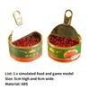 Забавный маленький декоративный детальный кукольный домик с высокой имитацией, модель консервной банки для развлечений, миниатюра