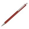 Color Chart Ballpoint Pen Leather-Wrapped (Cardinal Red)