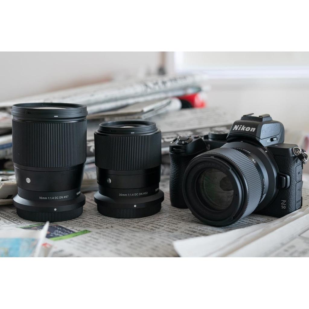 Sigma 56mm DC DN Lens for Nikon Z Mirrorless Contemporary Style F1.4 Mount, APS-C Cameras,