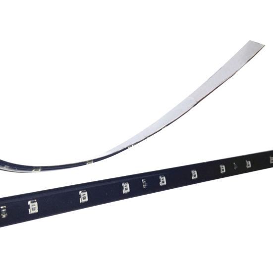 2Pcs Red/Green LED Strip Waterproof Navigation Light Marine Car Boat Supplies