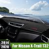 Для Nissan X-Trail X Trail XTrail T32 2014 2015 2016 2017 2018   Покрытие на панель приборов автомобиля Предотвращение засветки Коврики от солнца
