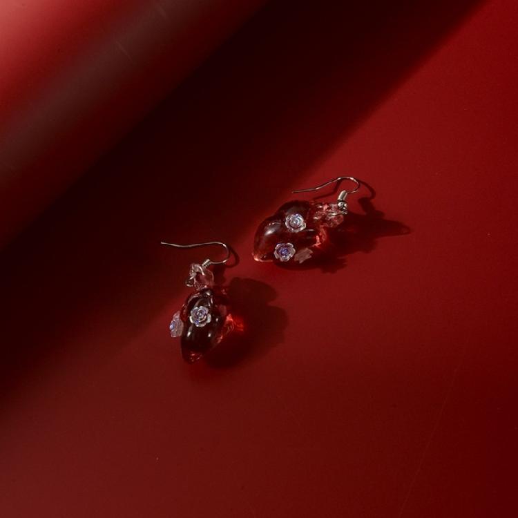 Серьги-подвески Модные серьги для ушей Подвески в форме сердца Подходят для любого случая