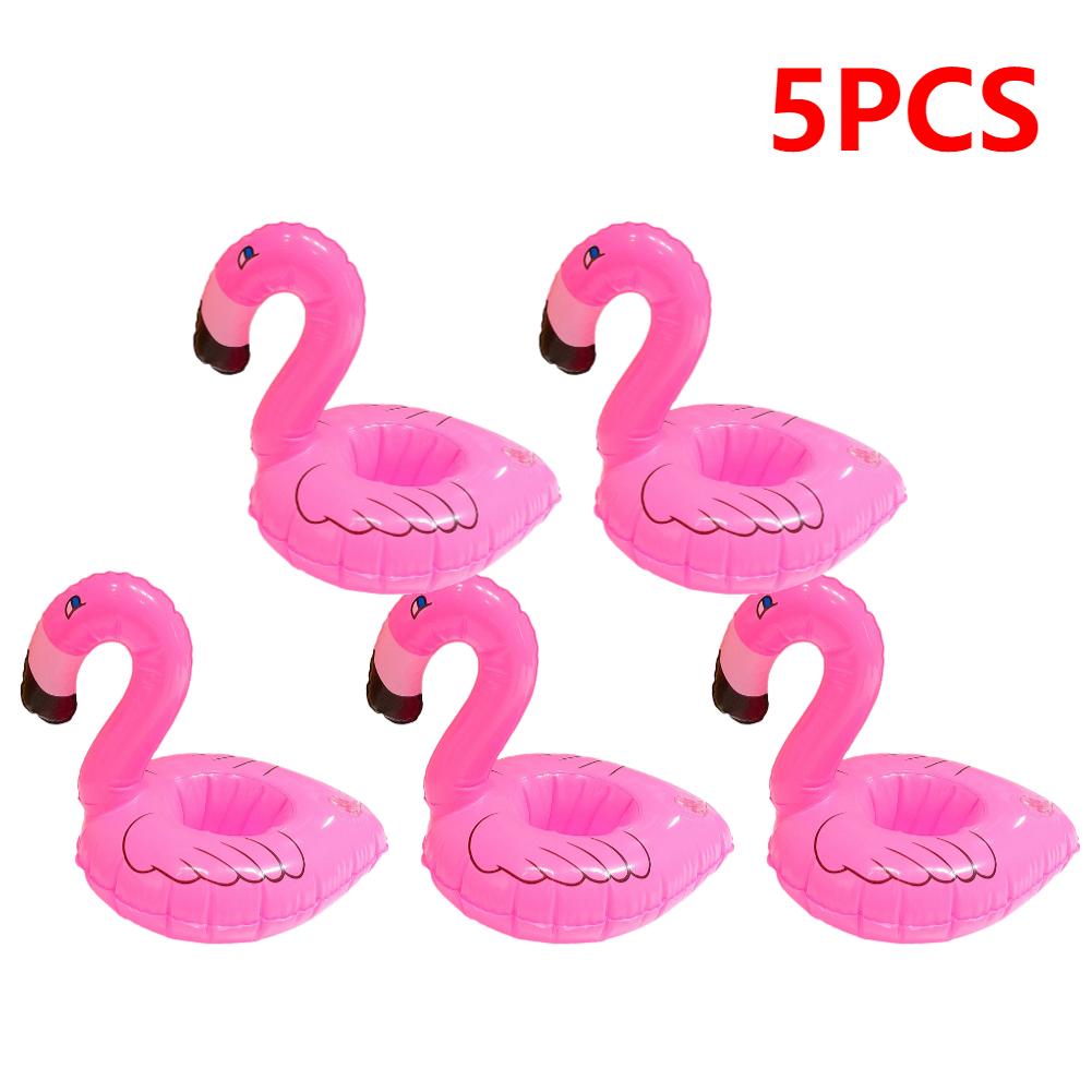 Надувной держатель для стакана, плавающий, надувной, кокосовая пальма, подставки для напитков, фламинго, единорог, плавательный бассейн, держатель для напитков, поплавок