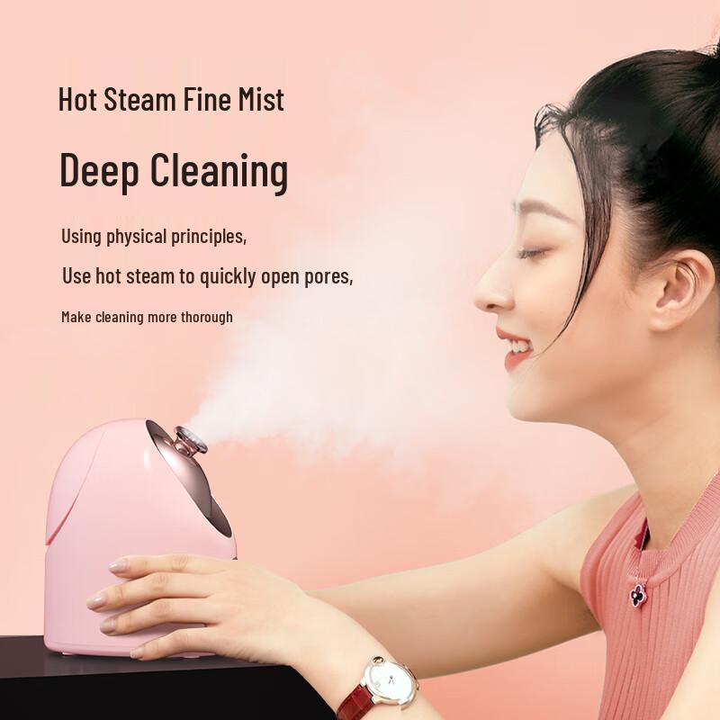 MKS Nano Hot Mist Facial Steamer CN plug (adapter included)