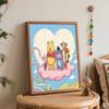 Disney Winnie the Pooh DIY Painting Kit Classic Style Home Decor Craft Gift Idea Art Supplies Wall Decor Aesthetic Living Room Decor