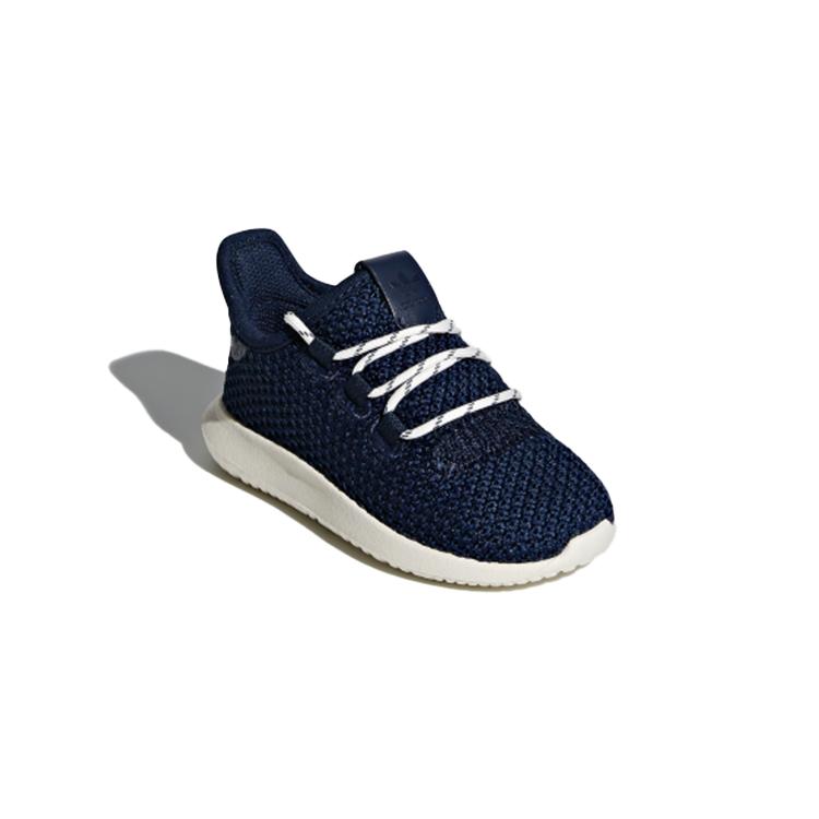 Adidas Originals Tubular Shadow I Slip Resistant And Breathable Low top Toddler Shoes Navy Blue Infant And Toddler BB6762