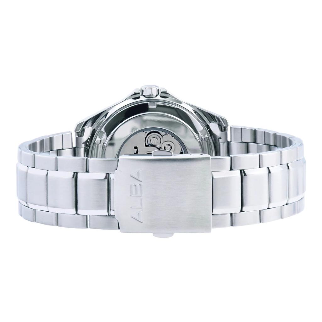 АЛЬБА (От Seiko) Автоматические мужские часы с синим циферблатом AL4749X1