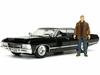 JADA TOYS 1/24 Chevrolet Impala Sport Sedan 1967 + Дин Фигуэроа "Сверхъестественное" Chevy Impala SS Сверхъестественный Мини-кар