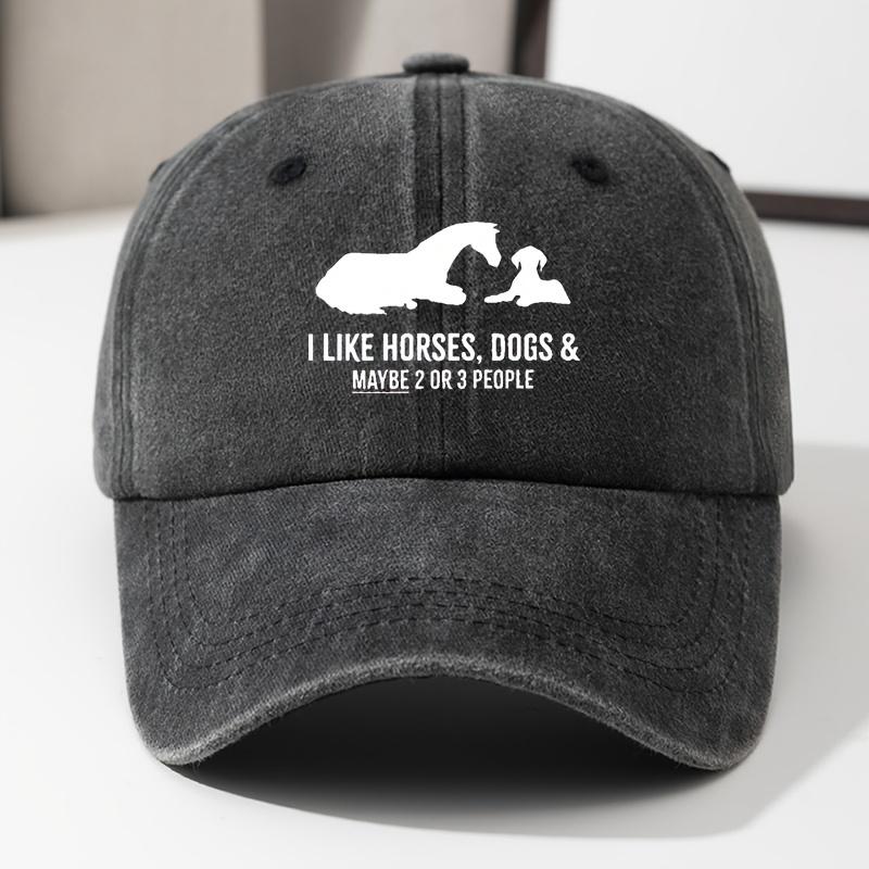 Baseball Cap Fashion Printed Casual Sun Hat Retro Soft Top Peaked Cap Adjustable
