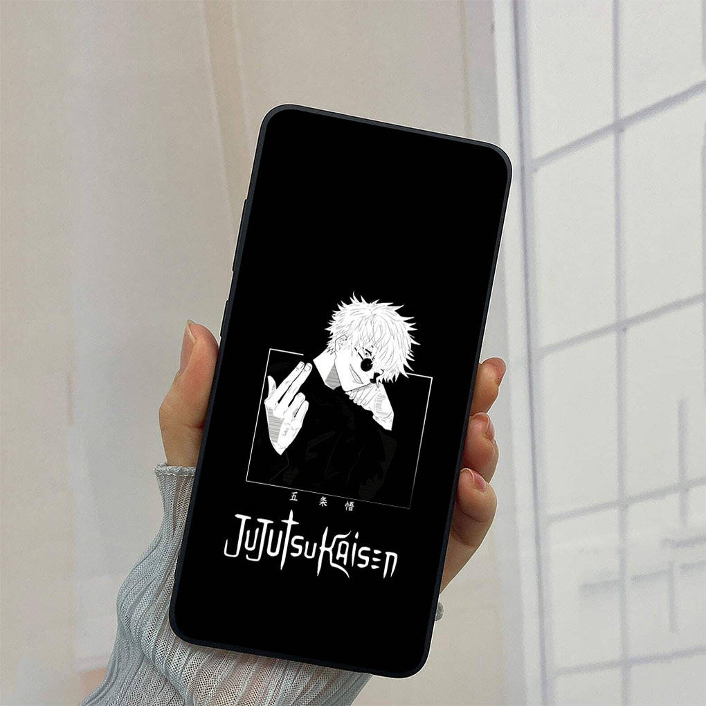 Для Samsung Galaxy S24 S23 iPhone 16 15 14 Xiaomi Redmi Note 13 12 11 Pro Max X 8 9 10 XR OPPO A15 Huawei чехол для телефона аниме дзюдзюцу кайсен годзё сатору