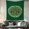 Celtic Football Club Wall Tapestry Aesthetic Wall Hanging Printed Fabric Blanket Decorative Tapestries for Bedroom Living Room Home Decor