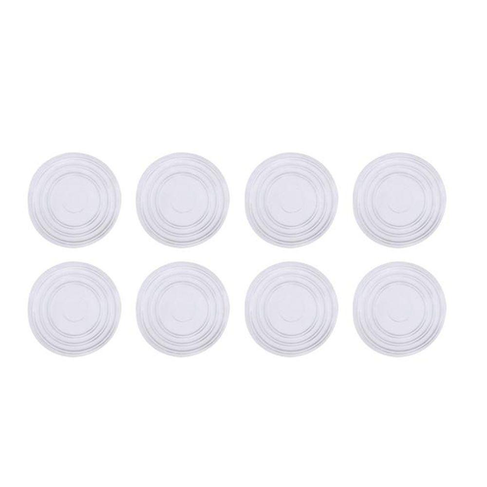 Protector Fixed Tempered Glass Furniture Feet Covers Soft Grip Pads Glass Table Pads Chair Leg Caps