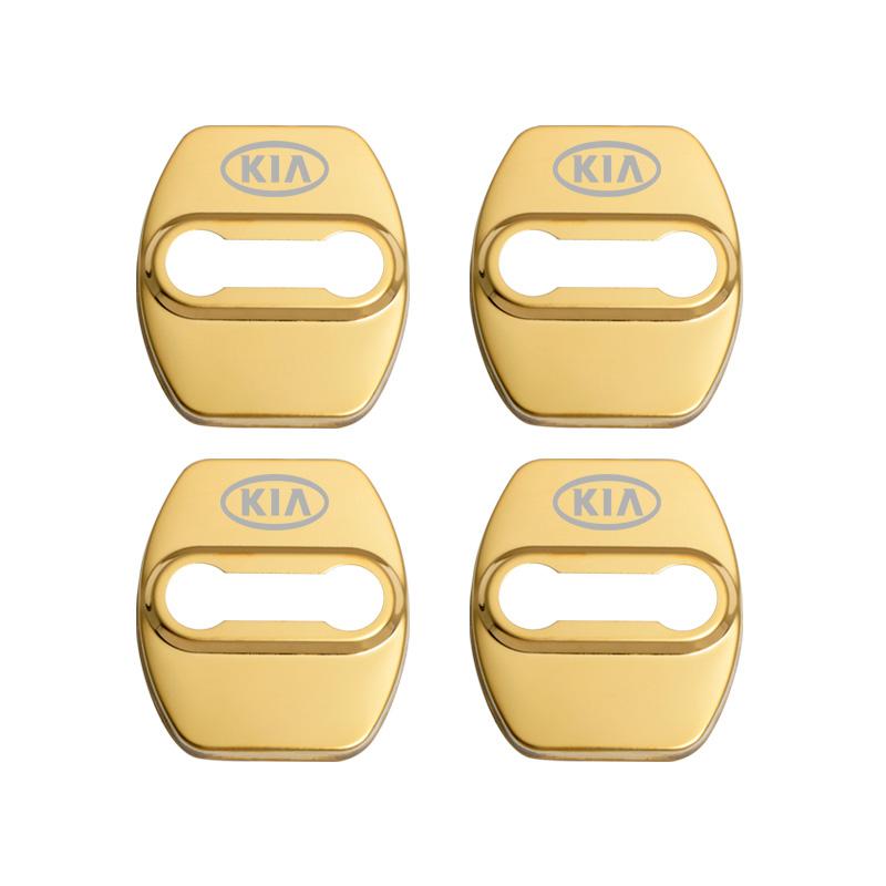 Для KIA Sportage Rio Ceed Picanto K5 K9 Sorento авто Защитная накладка на замок двери Автостайлинг Автоаксессуары наклейка