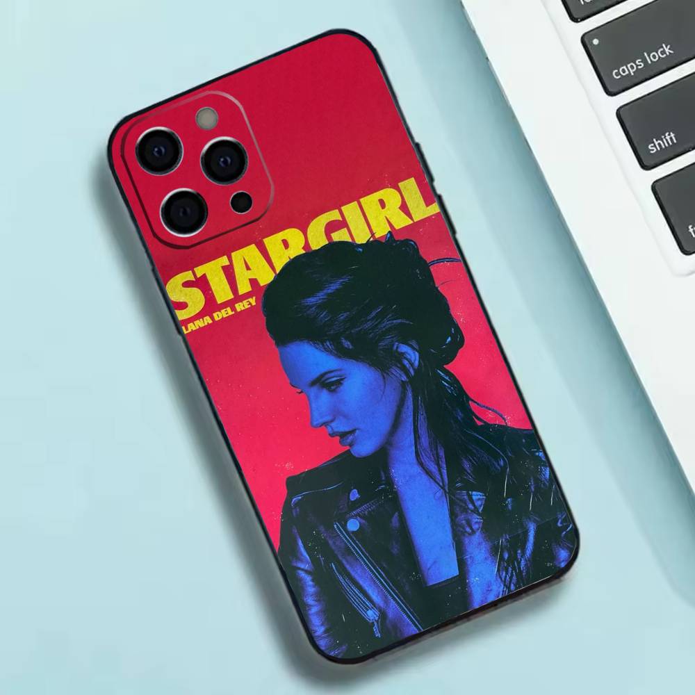 Чехол для телефона L-Lana del rey Певица Силиконовый Мягкий Для IPhone 17 16 15 14 13 12 11 X XR Plus Pro Max Plus