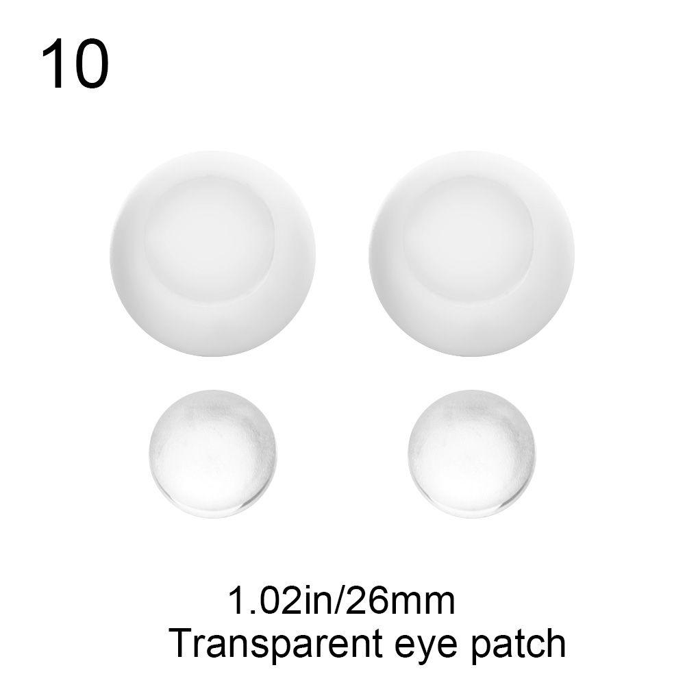 Quality Accessories DIY Eyeball Toy Acrylic Doll Eyes Transparent&Black Eye Patch Sticking Mud Clay