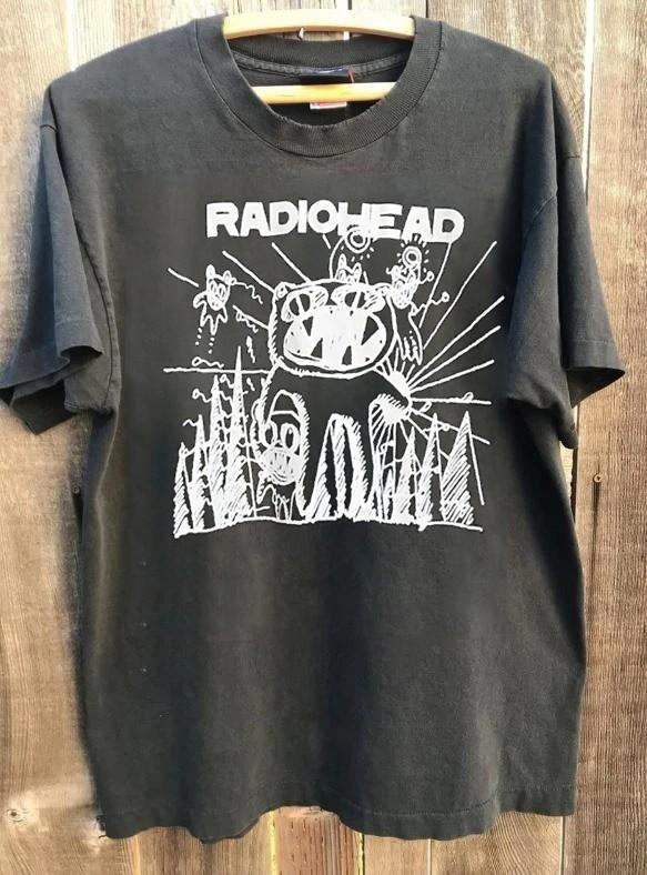 Radiohead Amnesiac Albums Rare Design Charcoal Unisex T shirt NH25081 Unisex T-Shirt