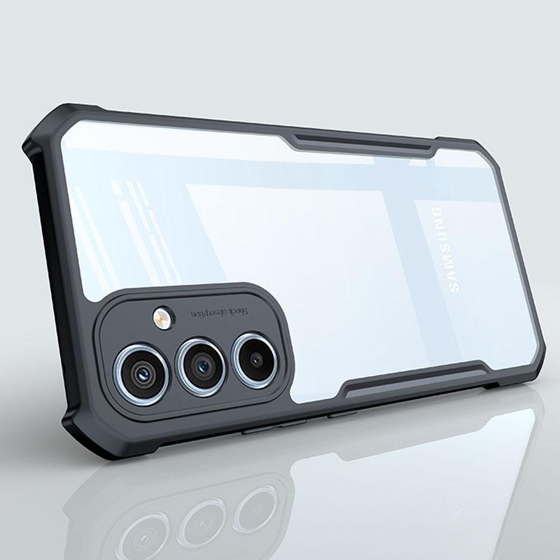 XUNDD For Samsung Galaxy A54 5G Cell Phone Case Anti-drop Acrylic+TPU Transparent Phone Cover