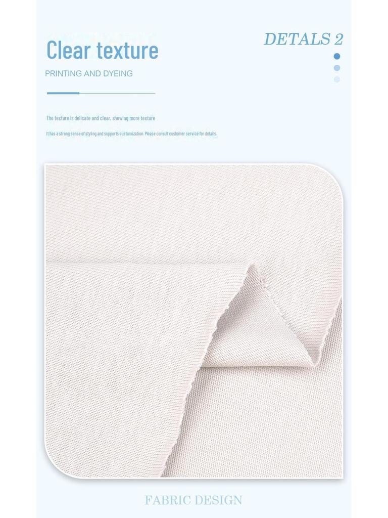 Ткань для свитшота из чистого хлопка, плотная двойная пряжа, 250 г