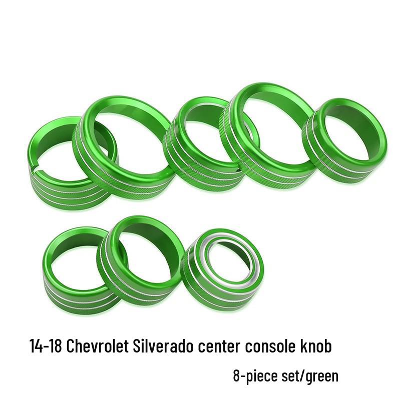 14-18 Chevy Silverado A/C Audio Knob Ring - Interior Modification