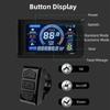 24-72V Ebike LCD Display 5Pins LCD-S966 Smart Color Screen Waterproof Mountain Bike Control Panel