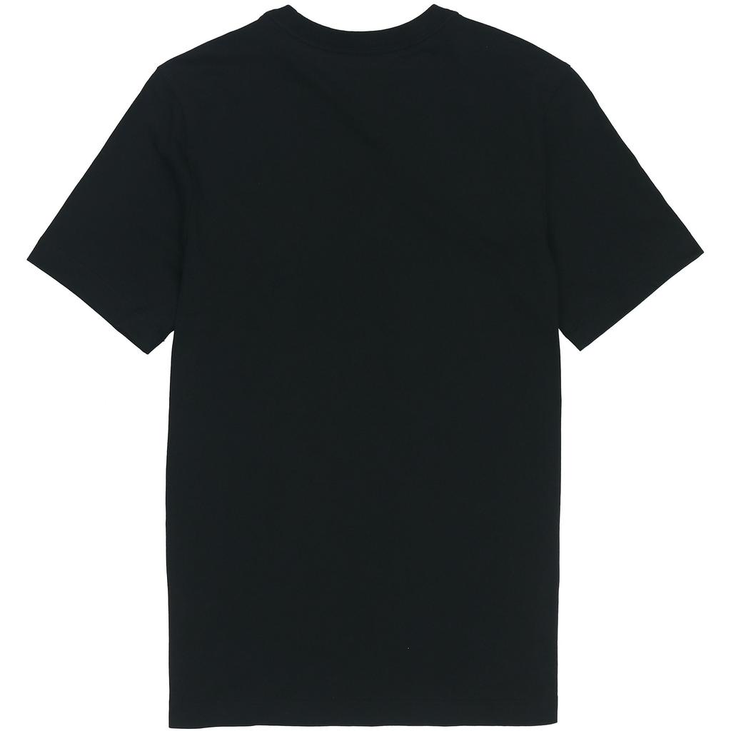 Nike Color-Block Swoosh Logo Sport Crew Neck T-Shirt Men Tops Black DJ4392-010