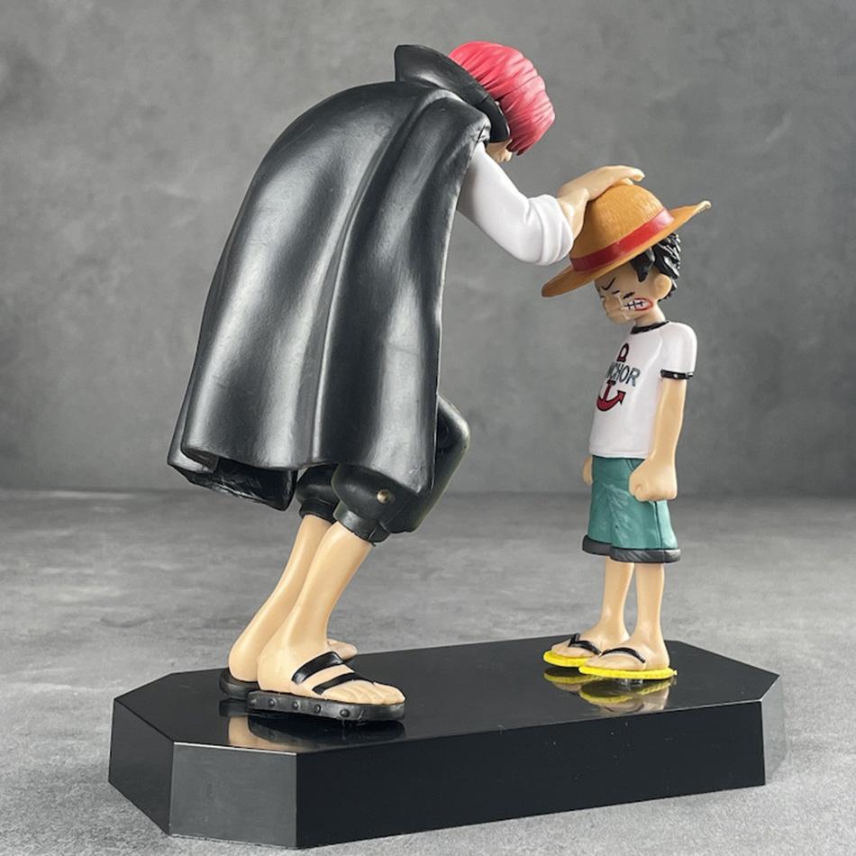 Фигурка Аниме One Piece Луффи Четыре Императора Шанкс Луффи в Соломенной Шляпе Фигурка Действия Монки Д. Луффи Коллекционная Фигурка Кукла Игрушки