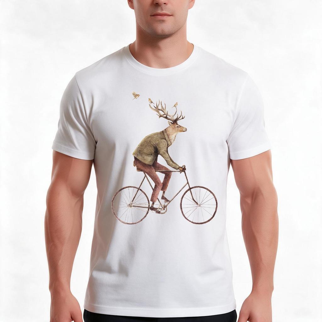 Even A Gentleunisex Rides Tshirt Summer Casual Cotton Tee Oversized Streetwear Tops Vintage Graphic Print Unisex Unisex Unisex