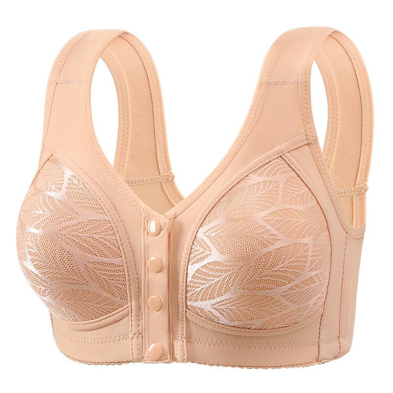 Большой размер тонкий без косточек собирающий жилет бюстгальтер с фиксированной чашкой удобное приятное к коже белье для среднего и пожилого возраста