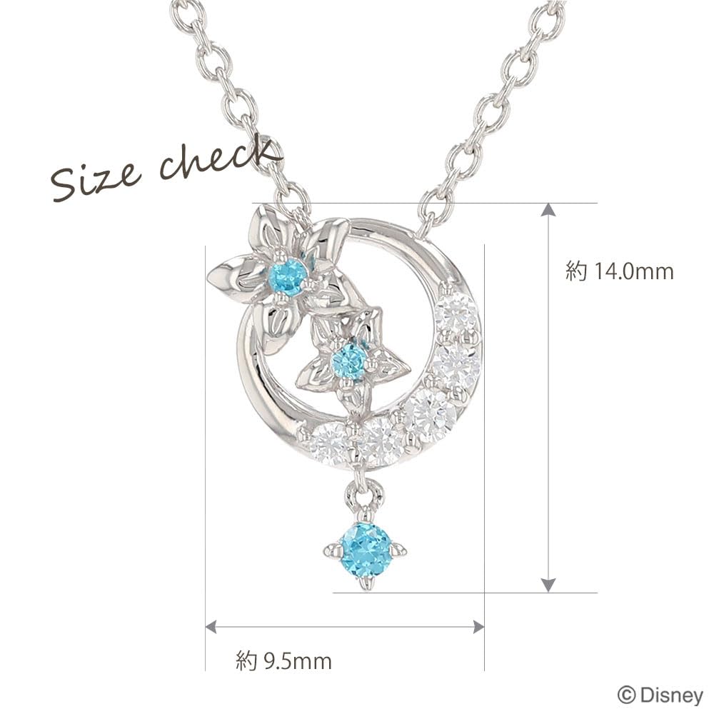 Серебряный кулон Disney Jasmine с кубическим цирконием VPCDS20195 [Disney]