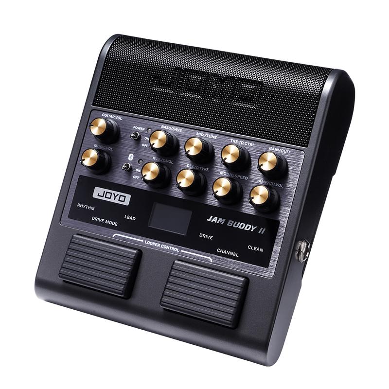 JOYO JAM BUDDY II 10W Portable Electric Guitar Amp & Multi-Effects Pedal Combo with OTG Recording Bluetooth for Guitar Practice