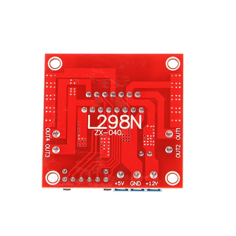 Модуль драйвера двигателя постоянного тока L298N L298N Шаговый двигатель Робот-смарт-кар Разводная плата Пельтье Высокая мощность Драйвер двигателя постоянного тока L298 для Arduino