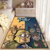 Metal Family Split Design Carpet suitable as a non-slip mat for the living room or bedroom sofa