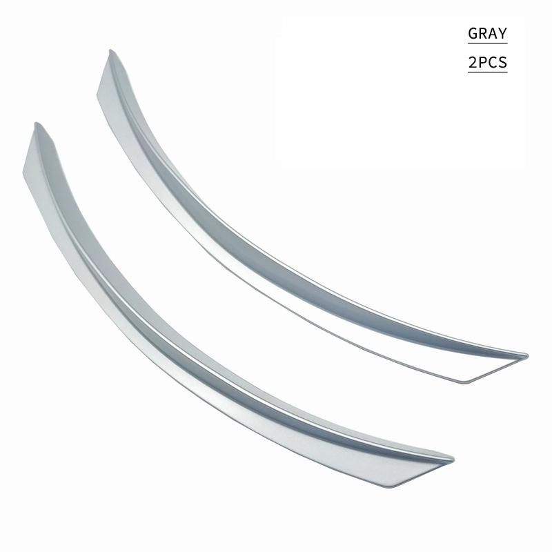 2 шт. колесо автомобиля бровь бант боковое декоративное крыло универсальное колесо колесо бровь крыло модифицированная полоса для предотвращения столкновений автомобиля