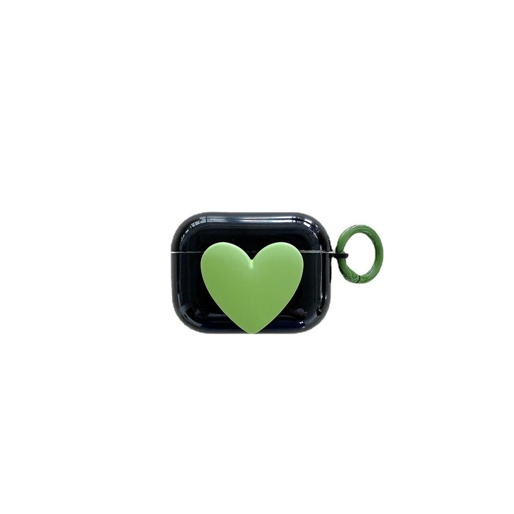 Applicable to Apple AirPods 1 generation Bluetooth headset protective case pro1 three-dimensional contrasting color love headset case 1st generation