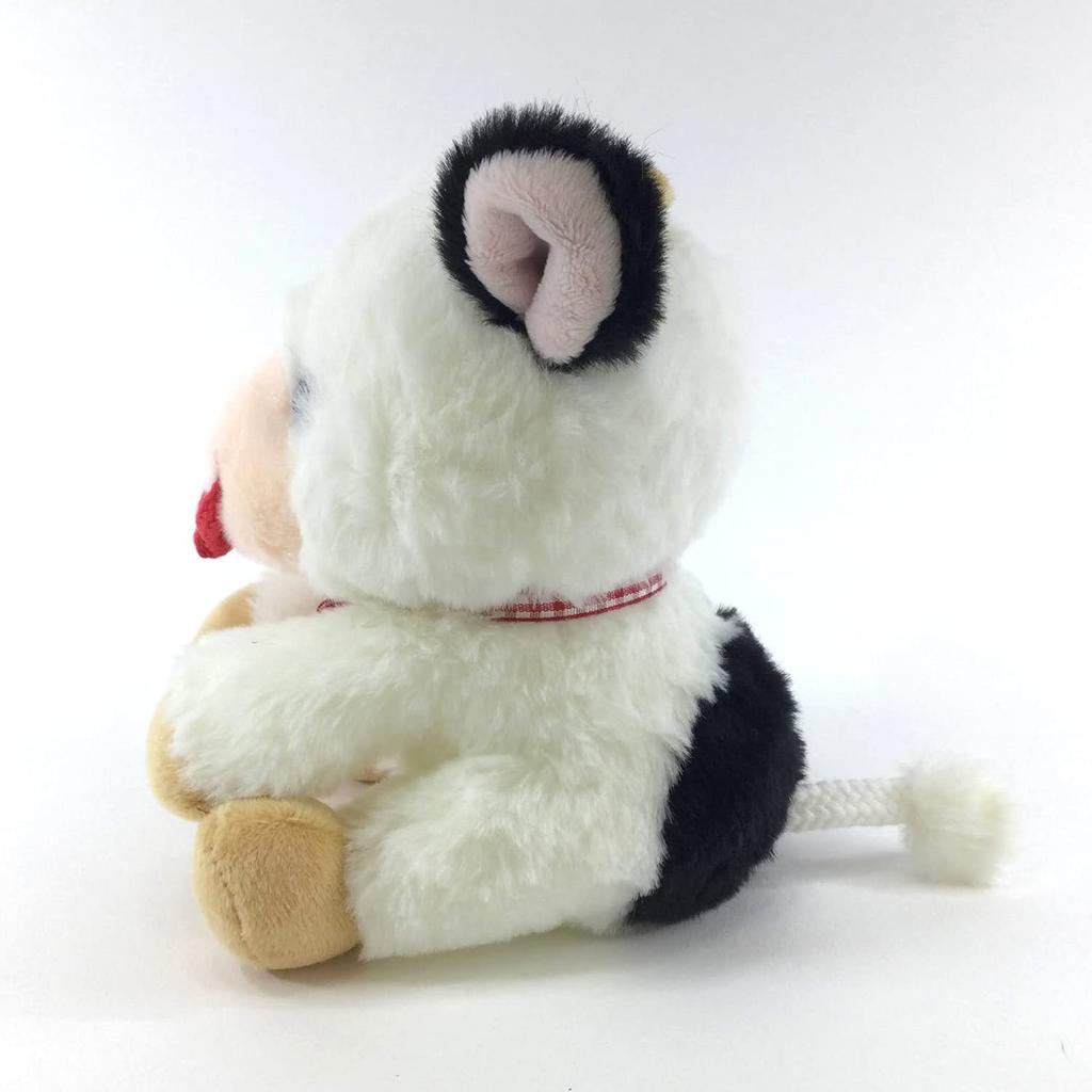 Cute Sales Sitting Cow Plush Toy, Small, F0273