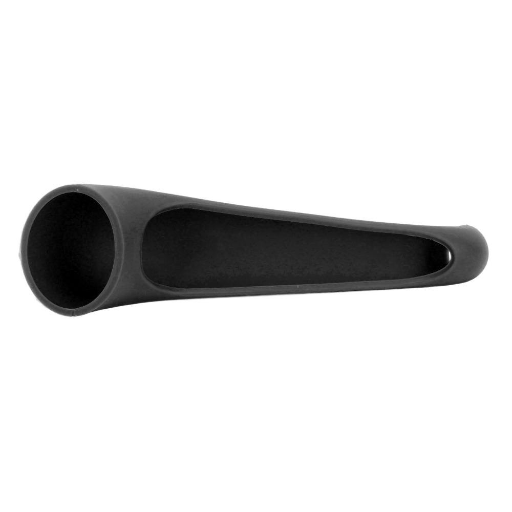 Food Grade Silicone Long Water Funnel Gray Color Coffee Machine Funnel Water Tank Access