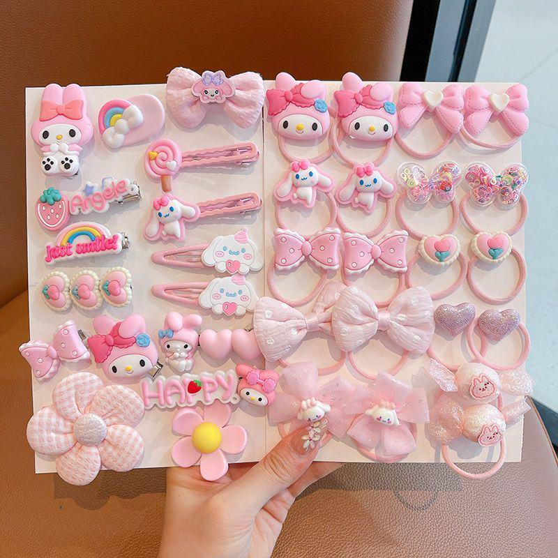 Набор заколок для волос Hello Kitty из 15 предметов – Милые японские мультяшные аксессуары для волос