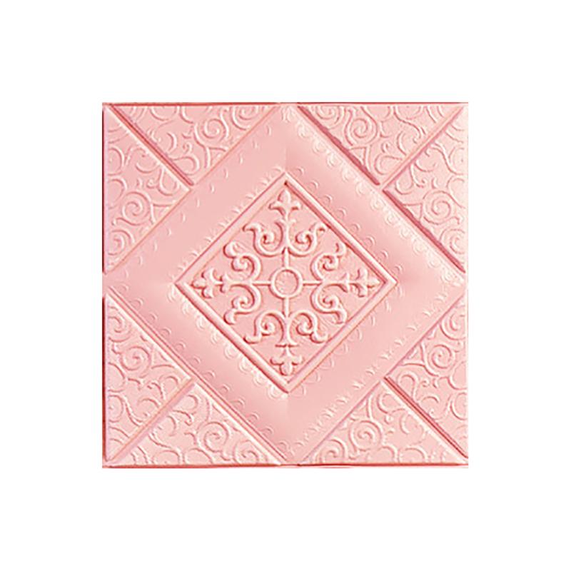 1 шт. 35*35 см самоклеящиеся 3D фоновые обои пенопластовые наклейки на стену водонепроницаемые влагостойкие украшения для гостиной