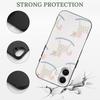 1 Pack For Iphone 17/17Air/17Pro/17ProMax Soft TPU Drop Resistant Clear Case With Screen Lip, Smooth Grip And Precise Cutouts