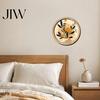 Artistic Wall Hanging Set Nordic Wooden Art Sign, Round Botanical Landscape Decor for Living Interior Decoration Rental Homes Room Bedroom,